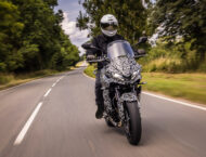 Triumph Tiger Sport 660 2022: ¡Primeras fotos y vídeo de la futura sport-tourer! 7 Triumph Tiger Sport 660 2022 prototipo (3)