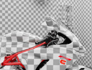 MV Agusta F3, centro de interés en una instalación artística presentada en el ComplexCon 8 MV Agusta F3 Crosby ComplexCon4