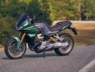 Moto Guzzi V100 Mandello, más cerca: Precio, versiones y arranque del proceso de reserva 1 Moto Guzzi V100 Mandello 2022 estaticas9