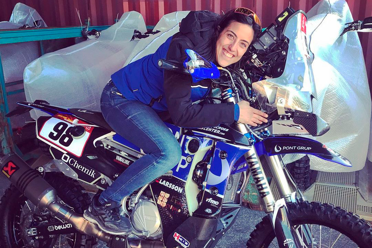 Danilo Petrucci y Sara García podrán disputar el Dakar 2022 4 Sara Garcia