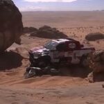 [Vídeo] De Villiers, sancionado por arrollar a César Zumarán en el Dakar 2022
