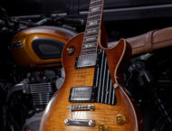 Triumph y Gibson lanzan ediciones especiales 1959 Legends con motivo solidario 23 Triumph T120 Gibson Les Paul 1959 Legends 44