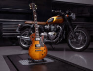 Triumph y Gibson lanzan ediciones especiales 1959 Legends con motivo solidario 7 Triumph T120 Gibson Les Paul 1959 Legends 46