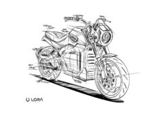 Urbet Lora: La moto eléctrica '125' con mayor autonomía de Europa, en mayo 24 Urbet Lora bocetos0