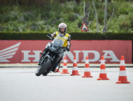 Curso conducción segura moto offroad Honda HIS 13