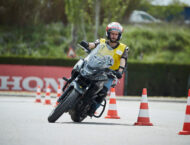 Curso conducción segura moto offroad Honda HIS 14