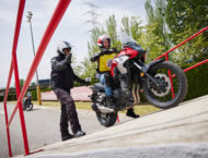 Curso conducción segura moto offroad Honda HIS 4
