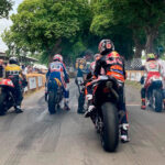 Doble ración de mala suerte para Dani Pedrosa en Misano 2 Schwantz, Doohan, Roberts y Pedrosa arroparon a Rainey en su reencuentro con la Yamaha YZR500