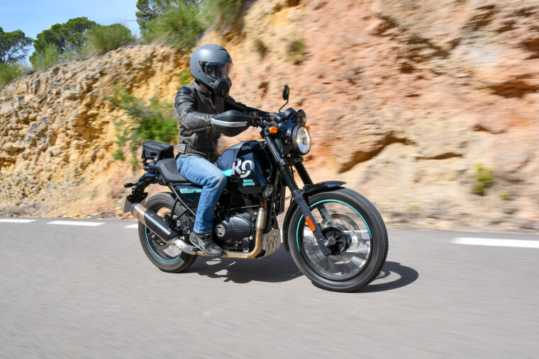 Royal Enfield Scram 411 2022 prueba opinion 7