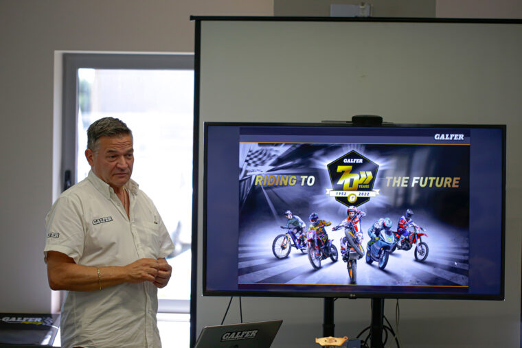 Visita fabrica frenos Galfer 1