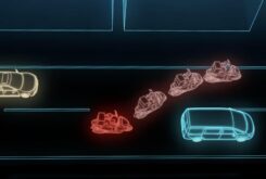 Honda trabaja en un sistema de mantenimiento de carril ¿El futuro de las motos? 11 HONDA Safe and Sound Network Technology