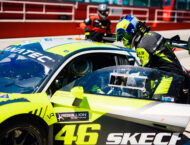 Valentino Rossi logra su primer top 5 en carrera Sprint en la Fanatec GT World Challenge 22 Valentino Rossi Misano GT World Challenge (4)