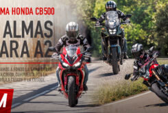 Honda CB500 gama prueba