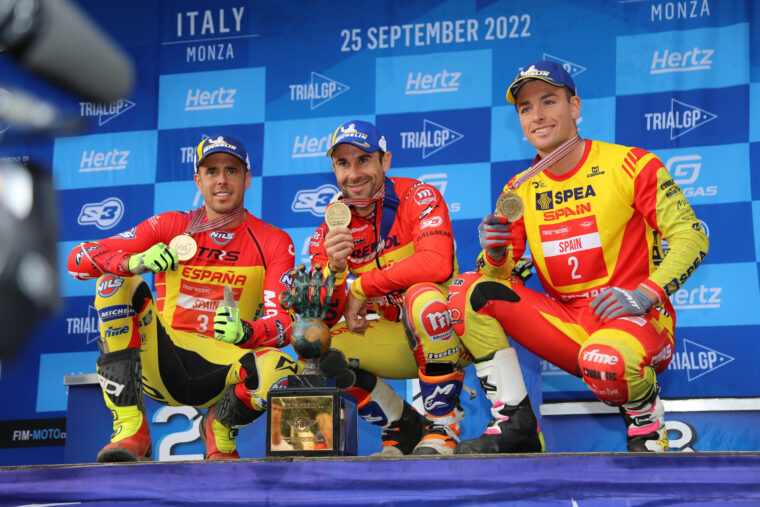 Trial de las Naciones 2022: España vuelve a llevarse el doblete de títulos 5 Trial Naciones 2022 España campeona (1)