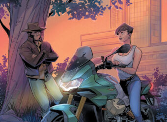 Moto Guzzi V100 Mandello, protagonista de un comic de Marvel con Lobezno 7 Wolverine Journey of Time Moto Guzzi comic Marvel