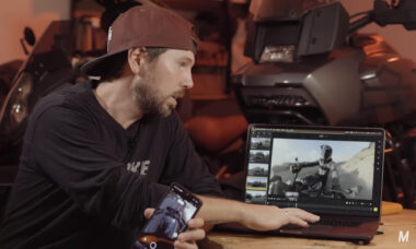 video como grabarte moto 2