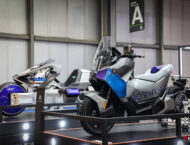 Horwin Senmenti X: Prototipo de scooter eléctrico auto-equilibrado 8 Horwin Senmenti 2023 EICMA2