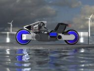 Horwin Senmenti X: Prototipo de scooter eléctrico auto-equilibrado 11 Horwin Senmenti X 2023 3