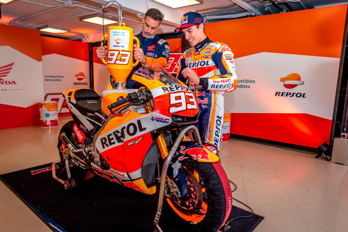 Marc Marquez evento Repsol Jarama biocombustible 7