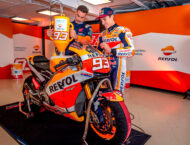 Marc Márquez prueba en el Jarama el combustible renovable de Repsol 6 Marc Marquez evento Repsol Jarama biocombustible (7)