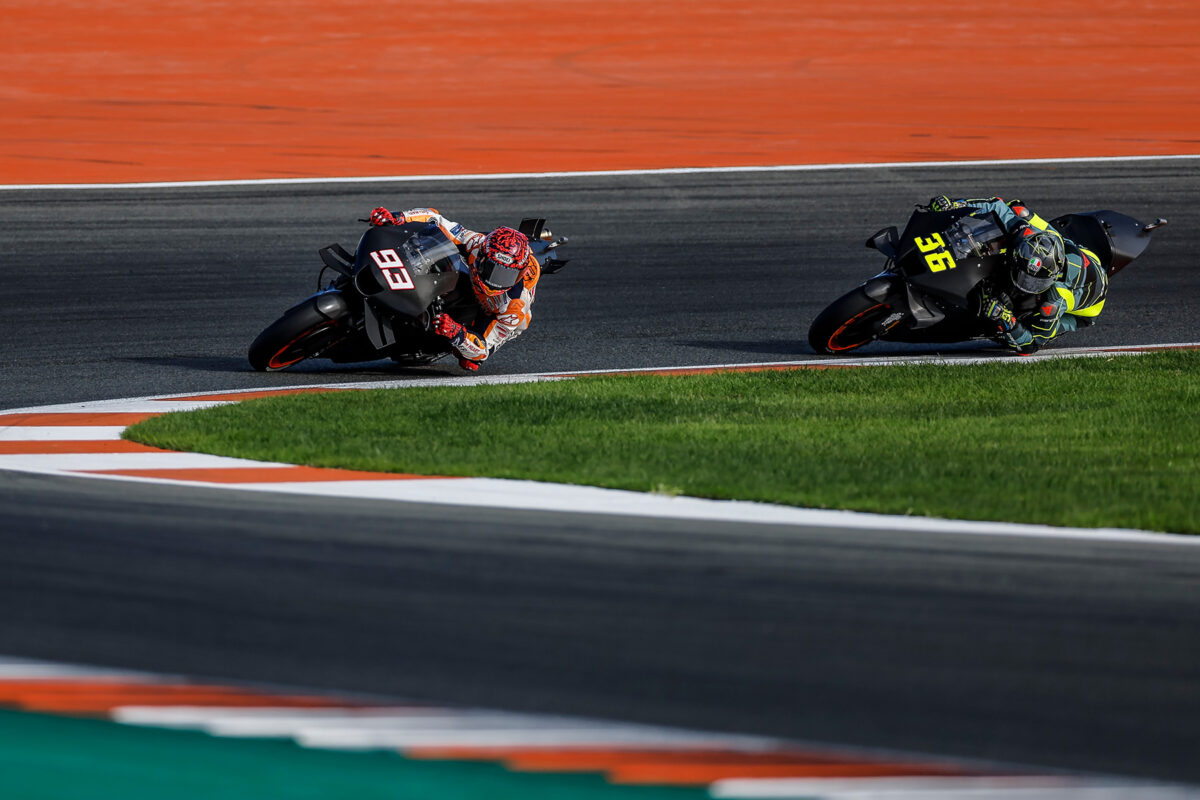 Marc Marquez test MotoGP Valencia 1