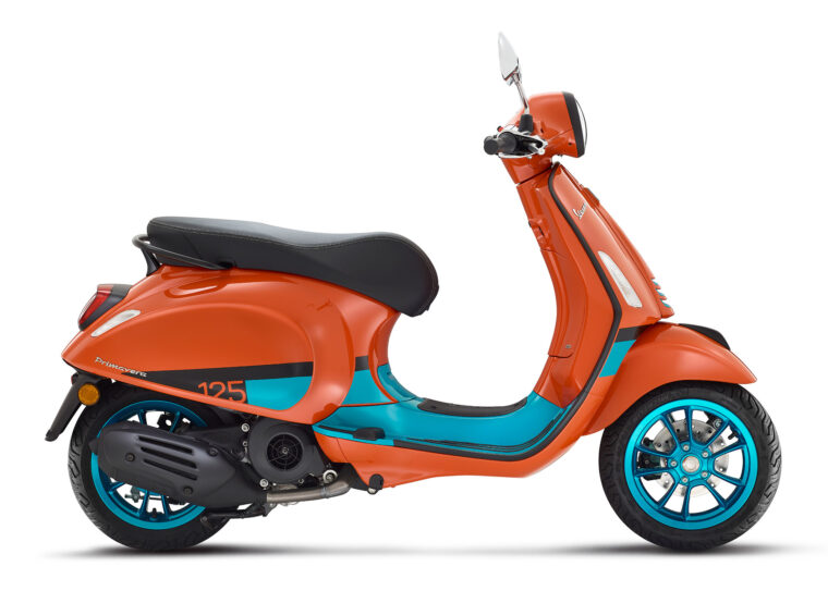 Vespa Primavera Color Vibe 2023 arancio5