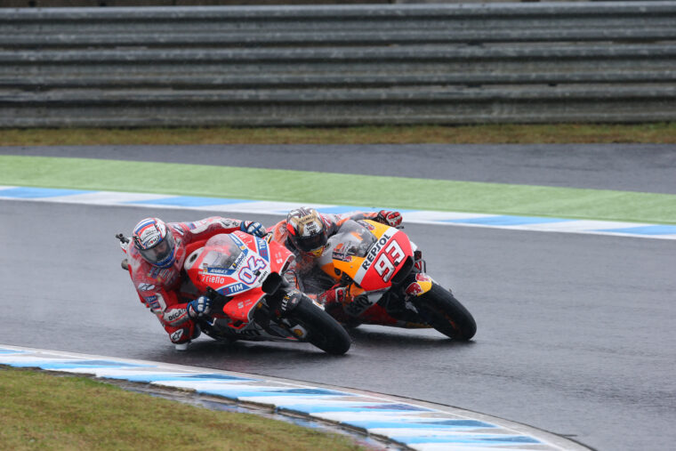 dovizioso marquez motogp 2017
