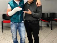 Andrea Dovizioso se destroza la muñeca practicando motocross 11 Andrea Dovizioso lesion mano (2)