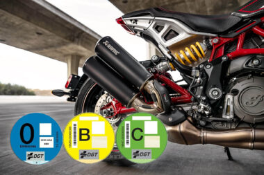 Indian FTR R Carbon Etiquetas Medioambientales