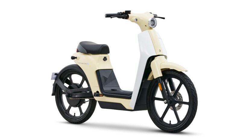 ¡Honda y sus nuevas motos eléctricas!: Cub e:, Dax e: y Zoomer e: 4 Honda Cub e 2023