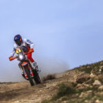 Klein lidera y se estrena en el Rally Dakar, Barreda termina lastimado