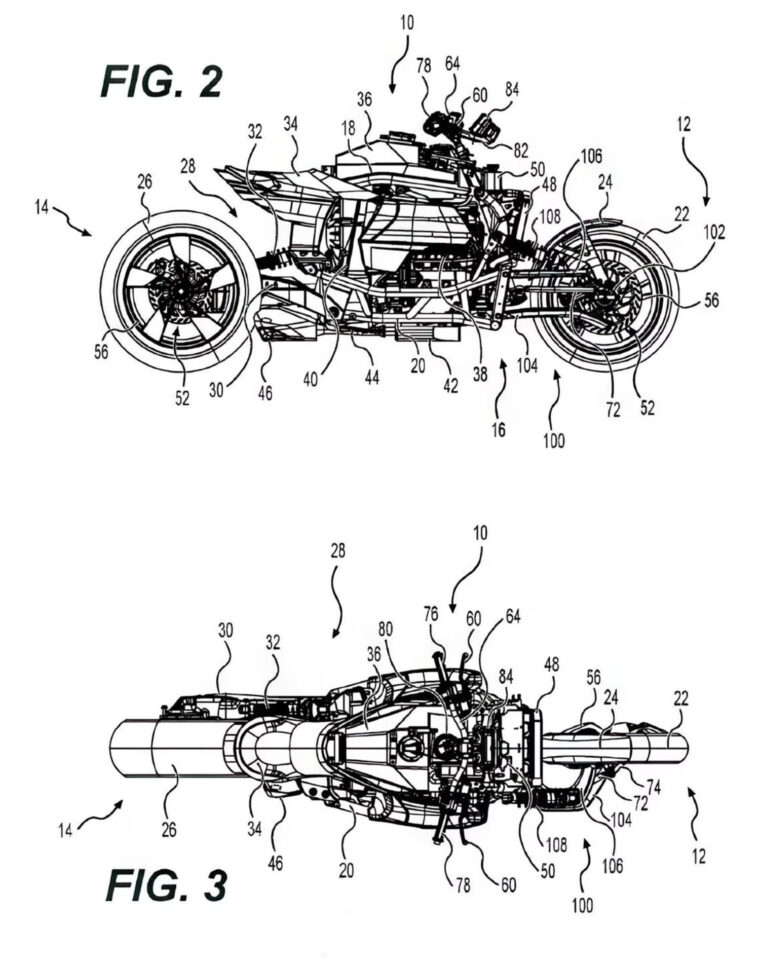Can Am BikeLeaks diseño tren delantero buje direccion