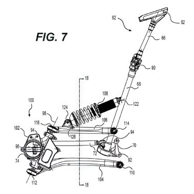 Can Am BikeLeaks tren delantero basculante
