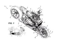 BikeLeaks. Can-Am parece estar trabajando en una moto sin horquilla 2 Can Am BikeLeaks tren delantero basculante direccion Buje