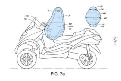 Piaggio MP3 airbag