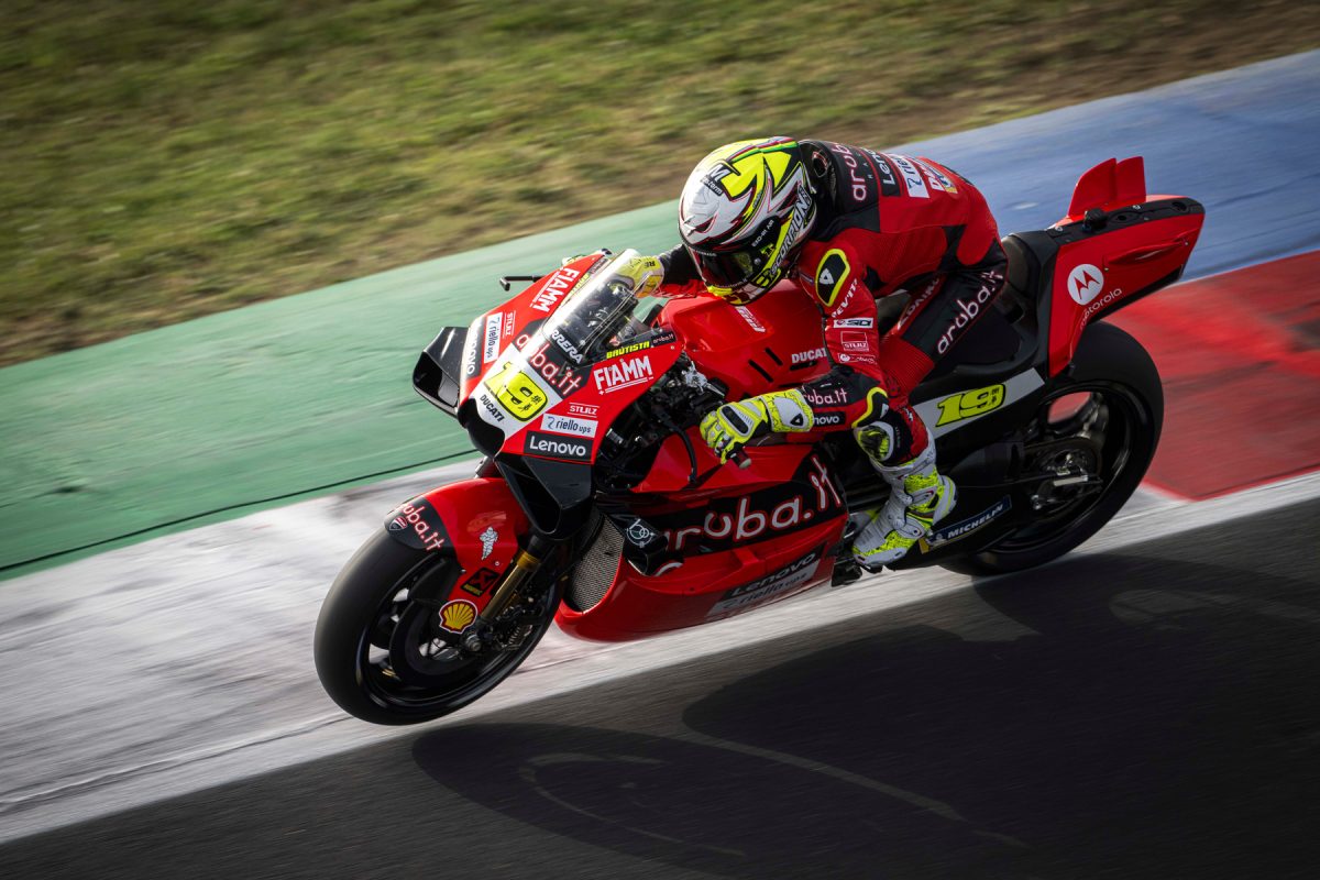 Alvaro Bautista test Misano Ducati MotoGP 33