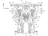 Honda hossack bikeleaks patente