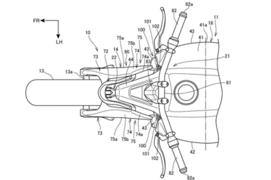 Honda hossack bikeleaks patente filtrada