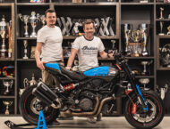 La Indian ‘FTR Loeb’ custom ya tiene dueño 11 Indian FTR Loeb ganador2
