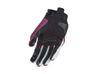 guantes ls2 dart ii negro rojo gris