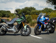 BMW R 1250 RS vs Moto Guzzi V100 Mandello S: Prueba comparativa 55 BMW R1250R Moto Guzzi V100 Mandello 2023 comparativa 12