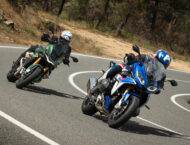 BMW R 1250 RS vs Moto Guzzi V100 Mandello S: Prueba comparativa 50 BMW R1250R Moto Guzzi V100 Mandello 2023 comparativa 2