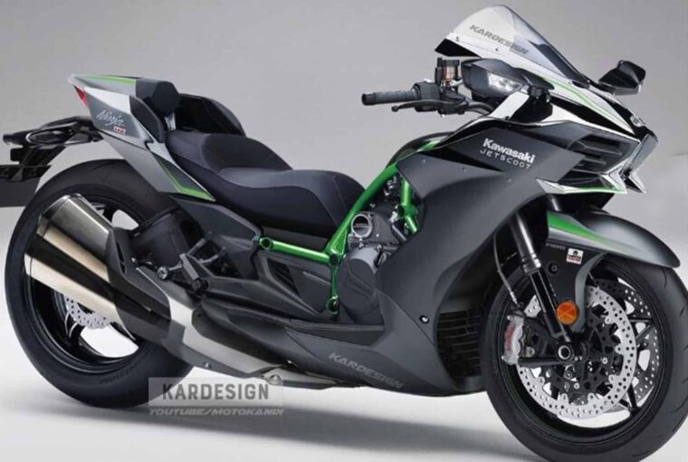 BikeLeaks. Kawasaki J1000 H2, el posible scooter turbo de 180 cv 3 Kawasaki J1000 H2 BikeLeaks kardesign