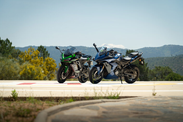 Kawasaki Ninja 1000sx vs Suzuki GSX S1000GT 2023 comparativa prueba 1