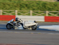 A Todo Vapor: Nuevo récord de velocidad sobre 2 ruedas 3 Record velocidad moto graham sykes vapor