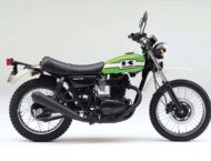 BikeLeaks. Posibles nuevas Kawasaki 250TR y 400TR 2024 8 Kawasaki 250TR