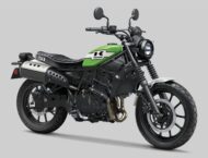 BikeLeaks. Posibles nuevas Kawasaki 250TR y 400TR 2024 6 Kawasaki
