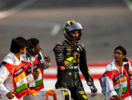 Luca Marini lesion clavicula sancion Long Lap India (1)
