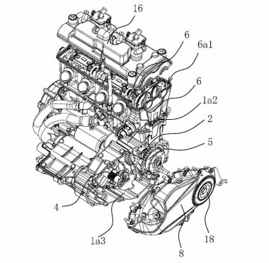 motor QJMotor SRK 800 RR 2024