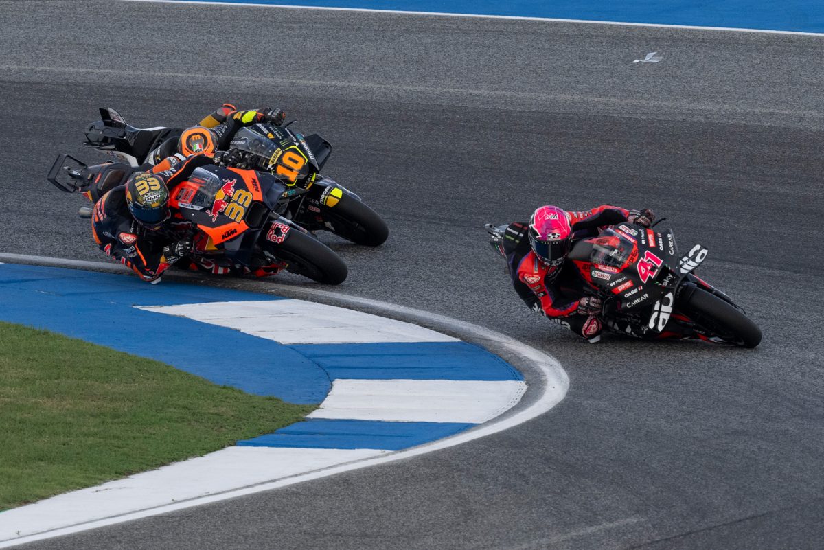 Aleix Espargaro calor Aprilia carrera Tailandia MotoGP 2023 1